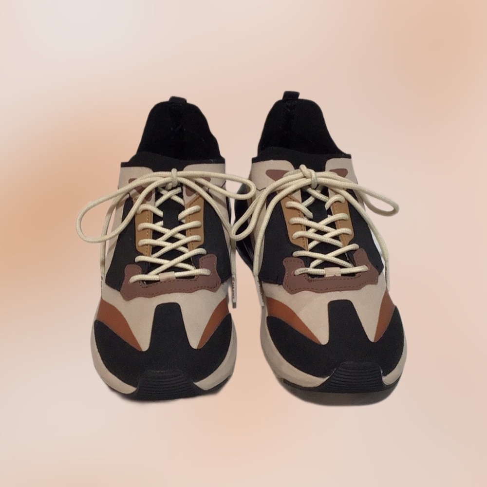 Fabletics Echo Performance Sneakers, Latte, Light… - image 2